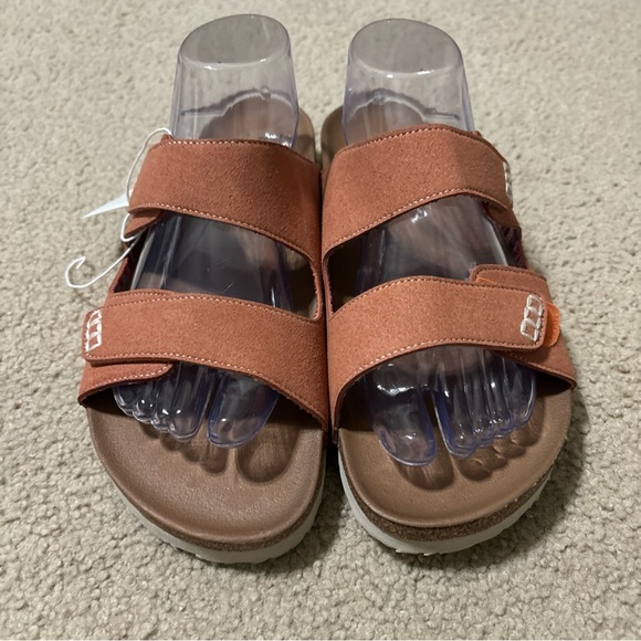 NEW SKECHERS CORAL FOOTBED CORK SANDALS RELAXED FIT  LUXEFOAM 1662282 WOMENS 10 - Picture 4 of 9